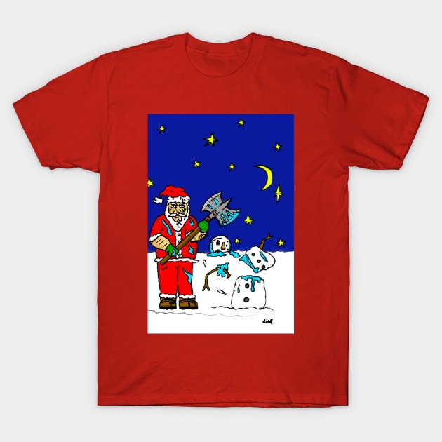 Ho Ho Homicide T-Shirt by SimplyMrHill